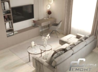 Дизайн 3к квартиры ЖК Южный Парк 