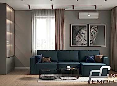 Дизайн проект 2к квартиры в ЖК Нестеровский