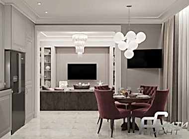 Дизайн проект квартиры по ул.Маяковского д.21