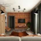 Дизайн квартиры в ЖК «МЧС» по адресу Зур Урам к.1 (Стиль Лофт)